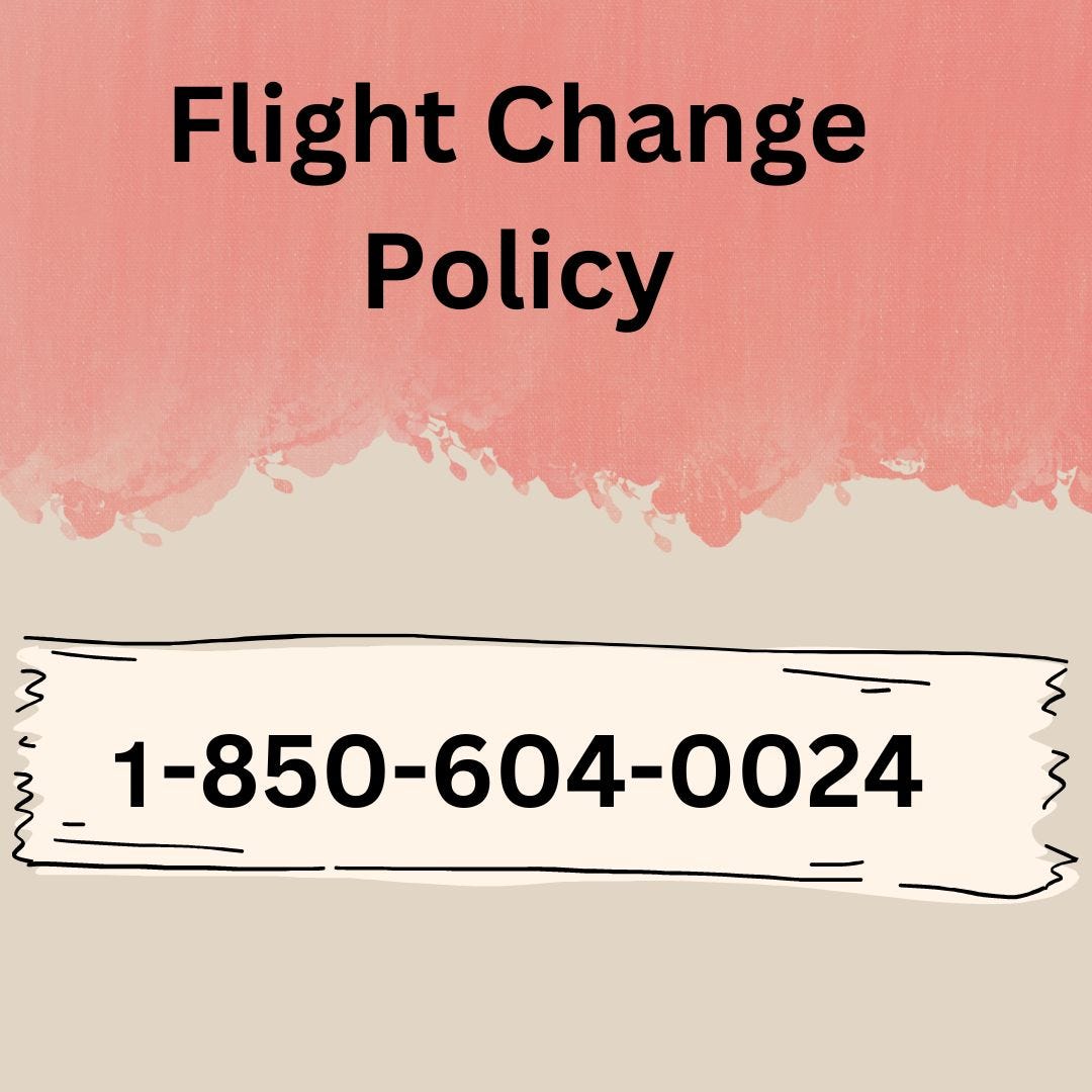 KLM Airlines Flight Change Policy +18506040024 by Travel Blog Medium
