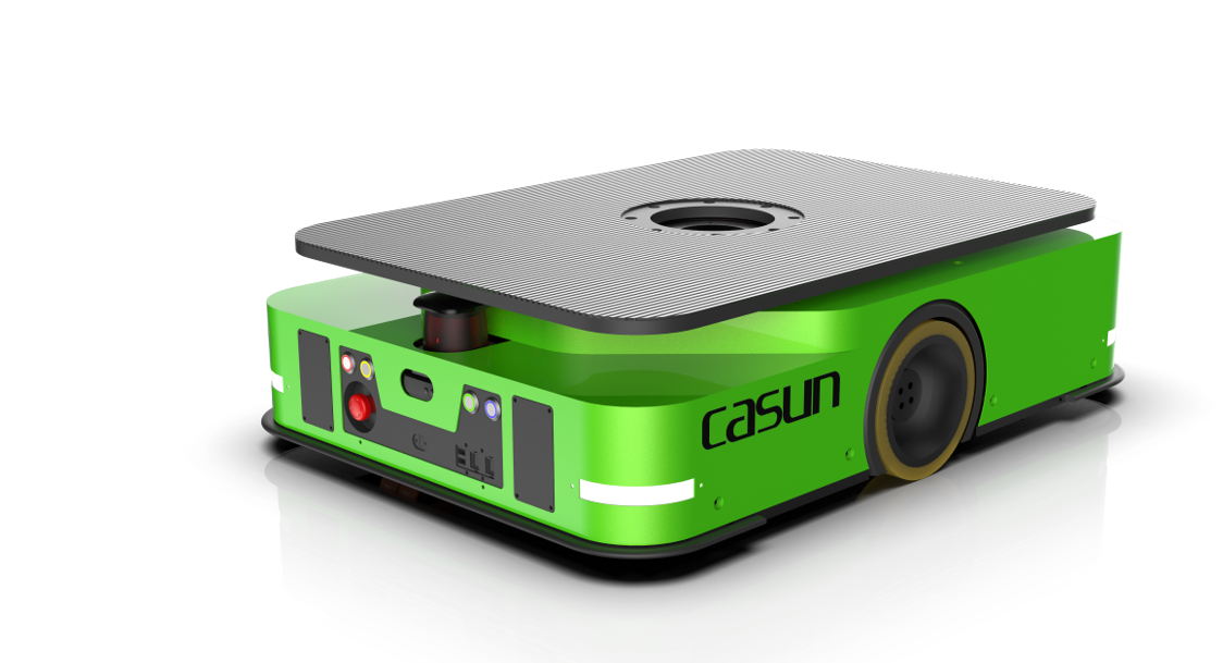 AGV Laser Guidance Trolley Working Principle by CASUN Medium
