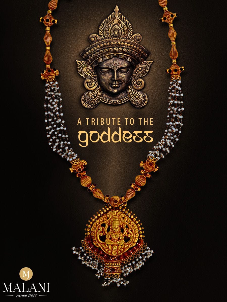 Gold Sui Dhaga - malani Jewelers - Medium