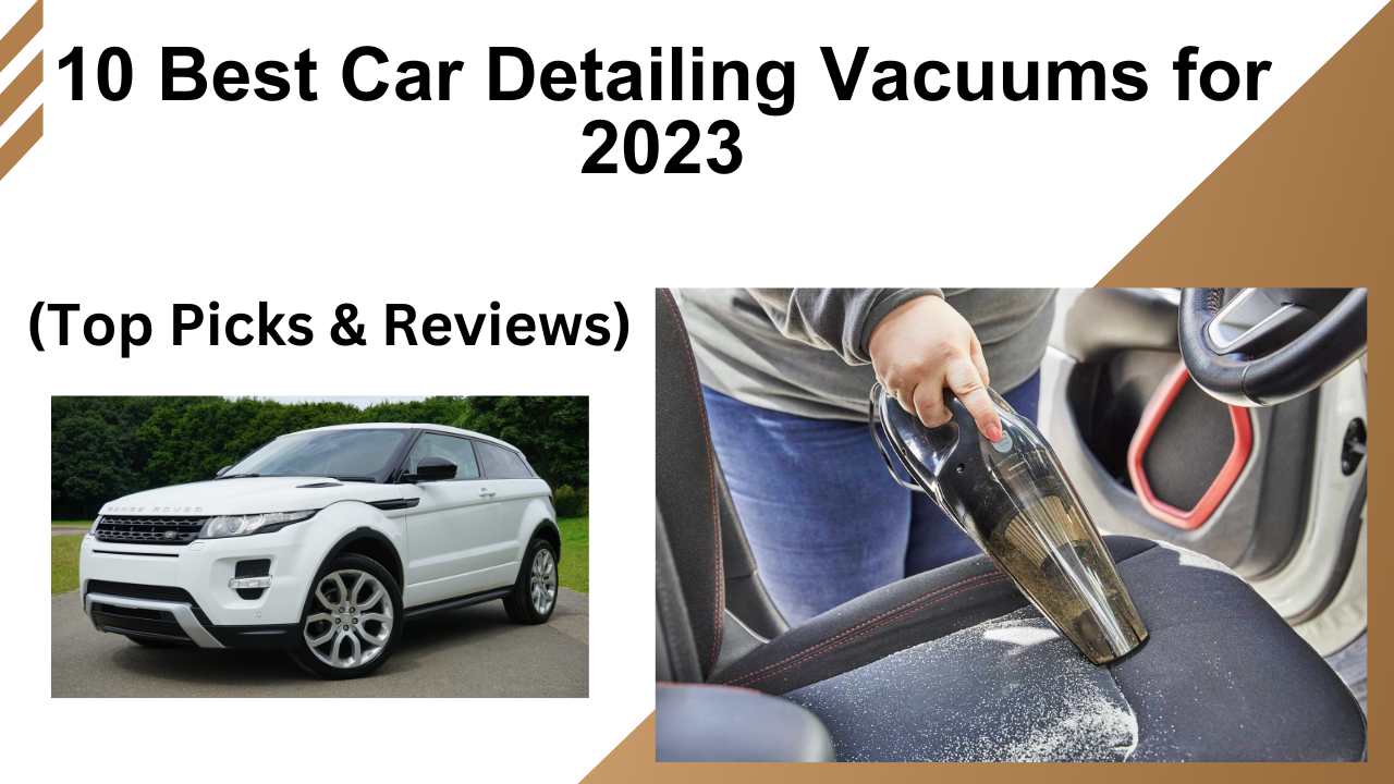 10 Best Car Detailing Vacuums for 2023 (Top Picks & Reviews), by Ark