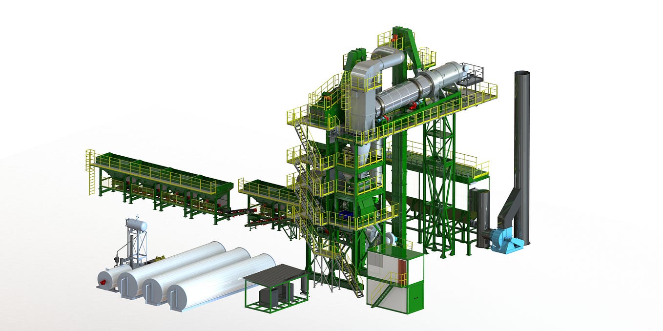 What’s the Functions of Asphalt Plant Dryer Drum? Zoomlinemachinery