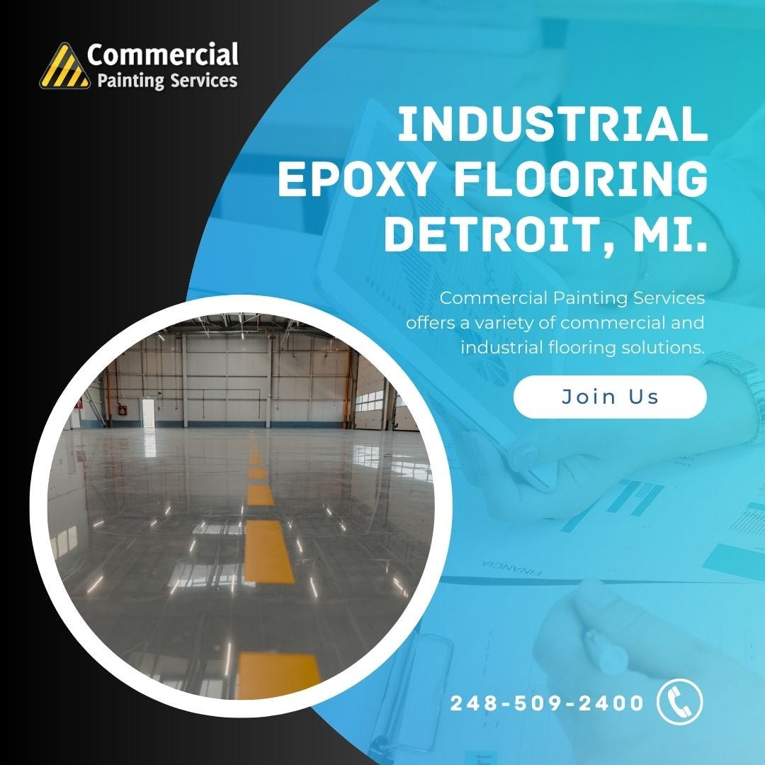 INDUSTRIAL EPOXY FLOORING DETROIT, MI Extreme Painting Medium