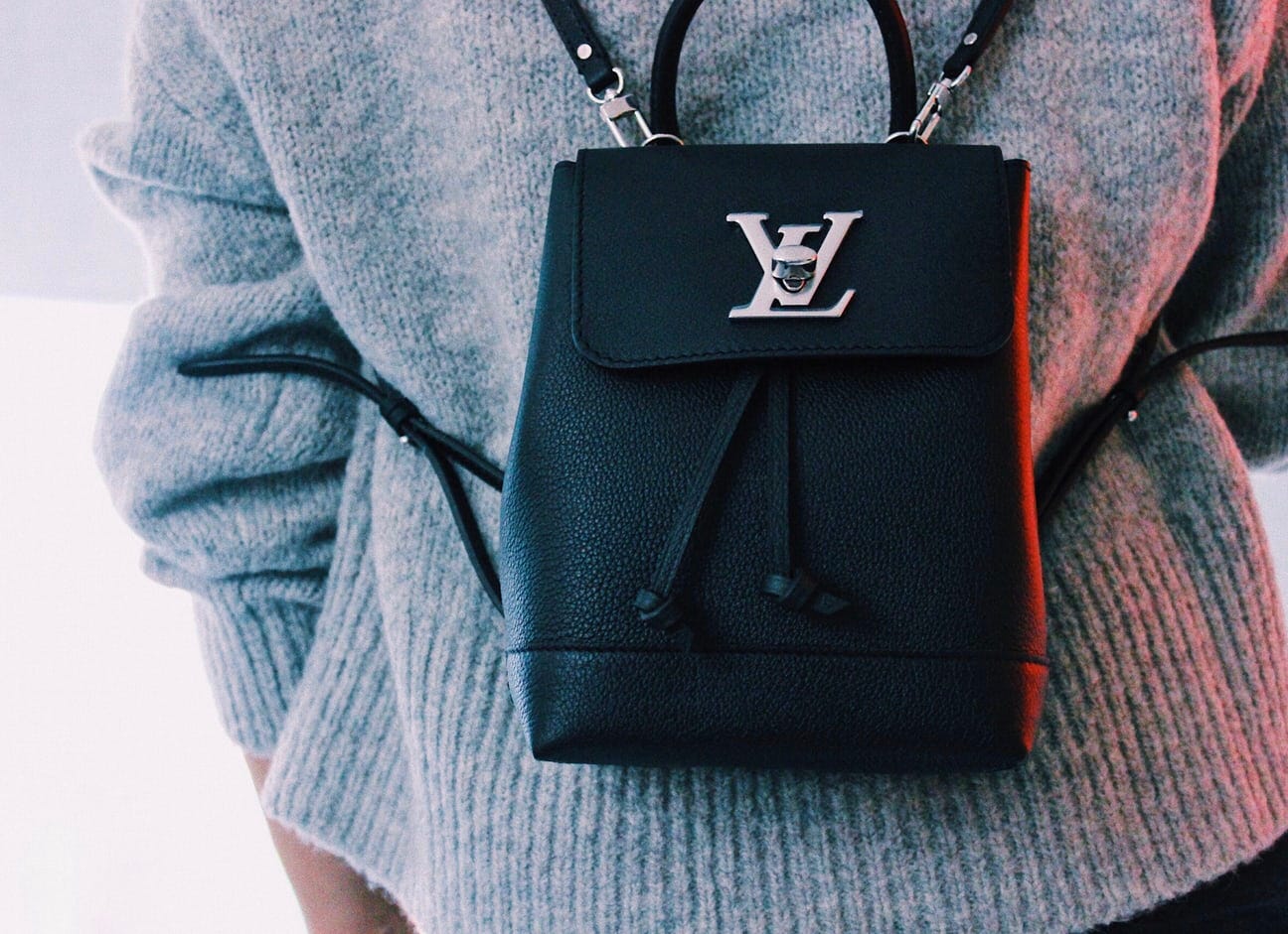 Louis Vuitton Lockme Backpack Mini in Black