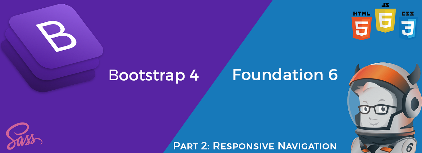 Part 1: Bootstrap 4 vs Foundation 6.4 — The Grid | by Harry Manchanda |  codeburst