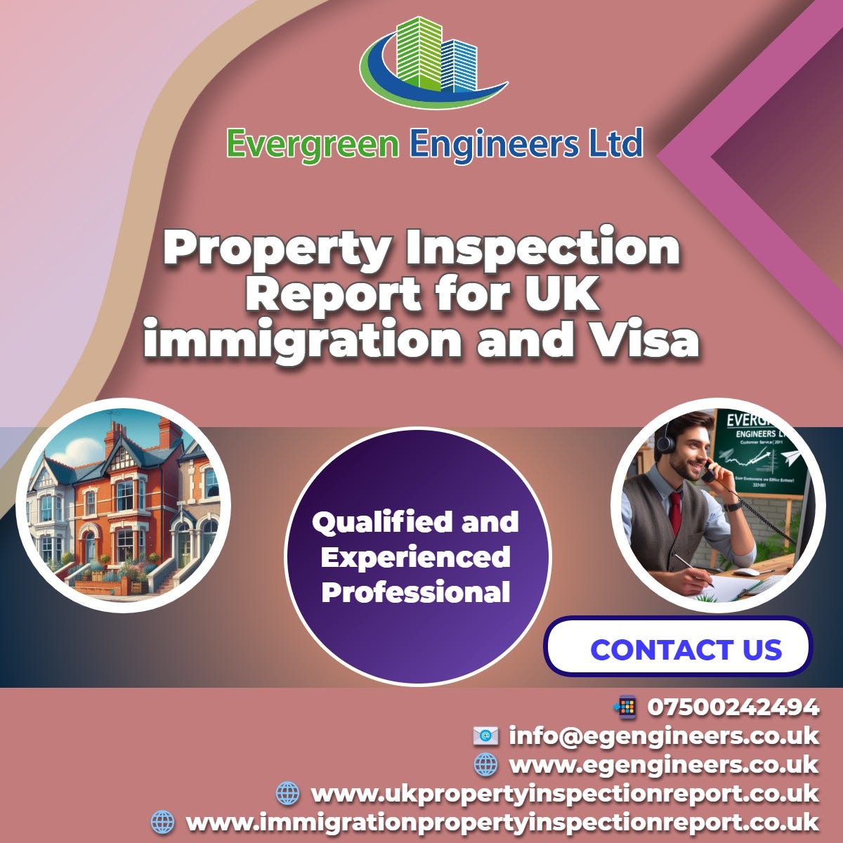 Property Inspection Report Kensington and Chelsea for UK Immigration ...
