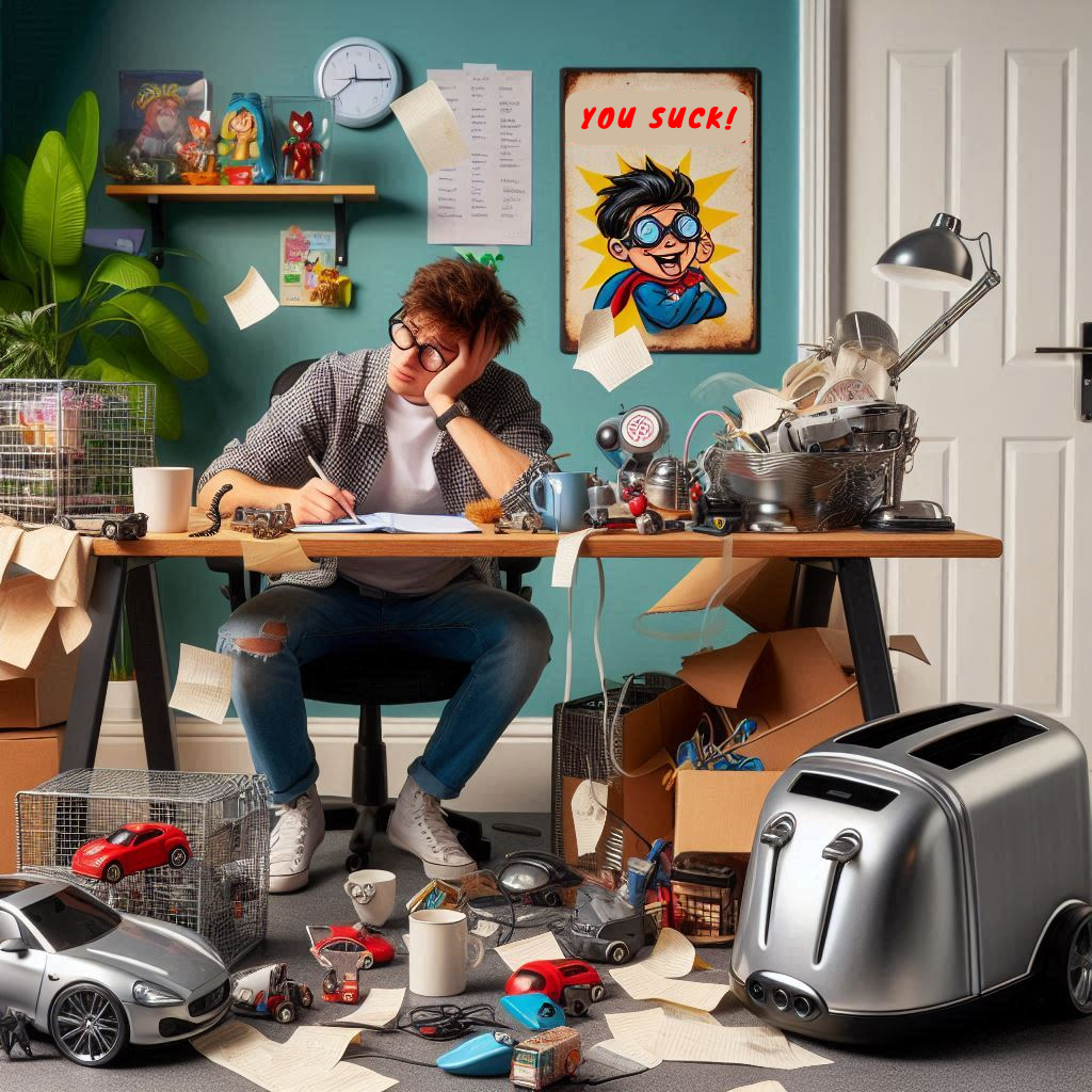 It's so sad, isn't it? Unfortunately, we all do it. We all have a