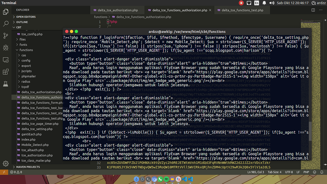 PHP Code Injection Cheat Sheet. Hallo, kali ini saya akan membagikan ...