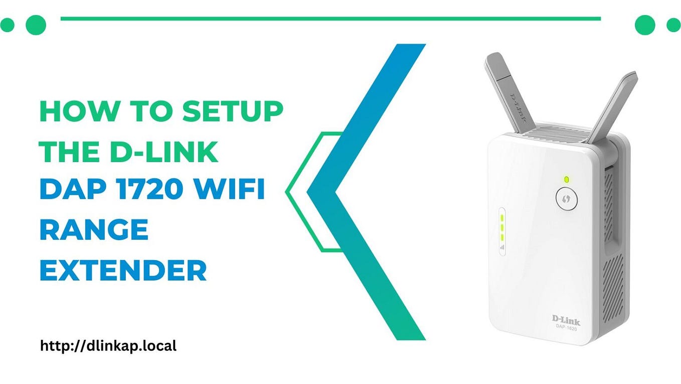 How to Setup Dlink AX1800 WiFi Extender by Nitinkumar Aug, 2023