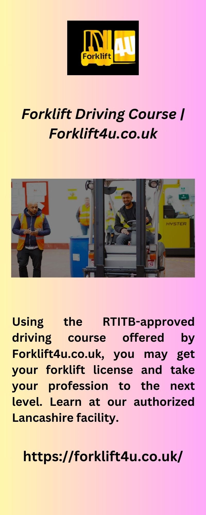Manual Handling Training Forklift4u.co.uk Forkliftu Medium