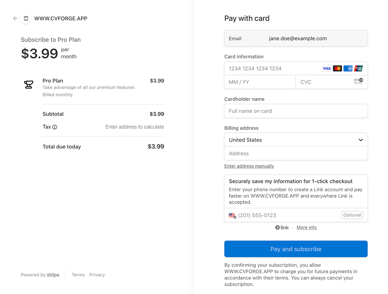 Building Stripe Payment with React.js | by Danielle M. | Medium