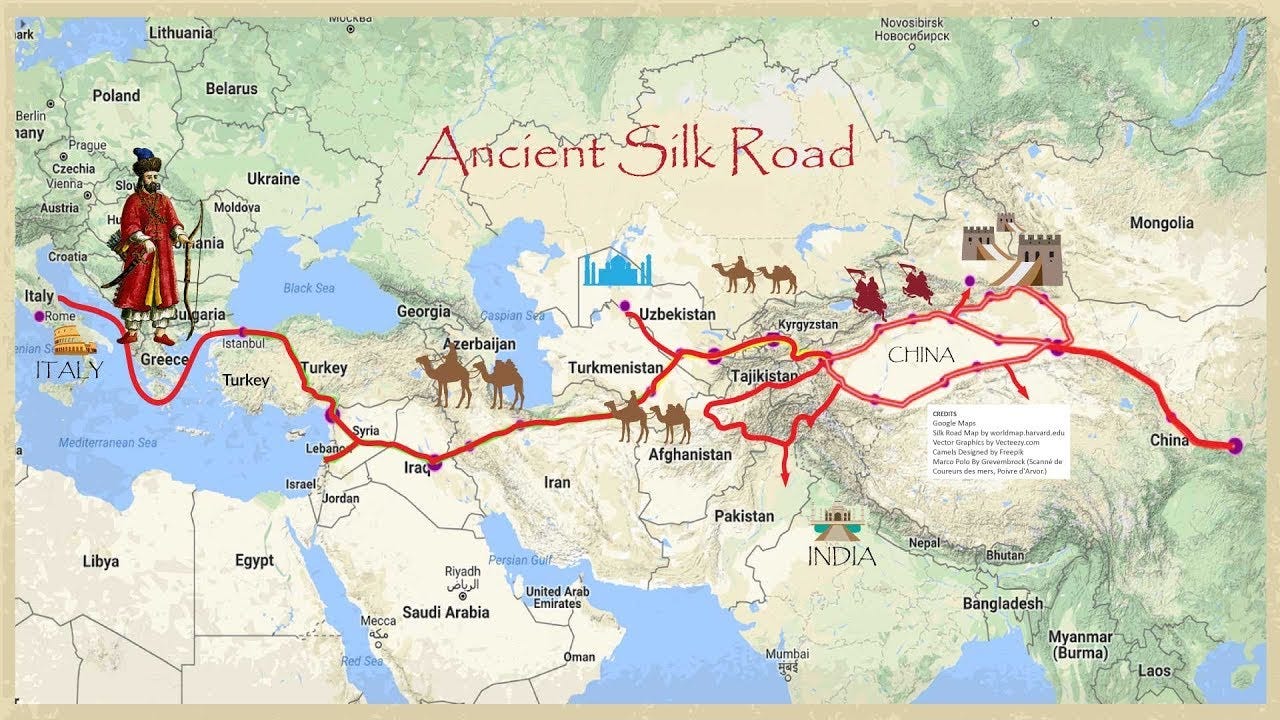 THE BEGINNING OF THE SILK ROUTE. The Silk Route was a chronicled trade… |  by Kashaf Israr | Medium