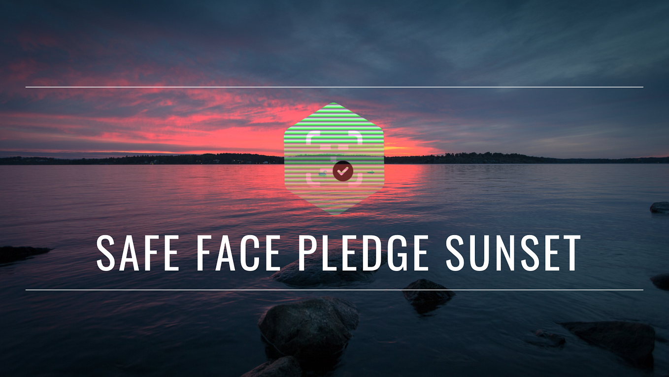Safe Face Pledge Logo Fades