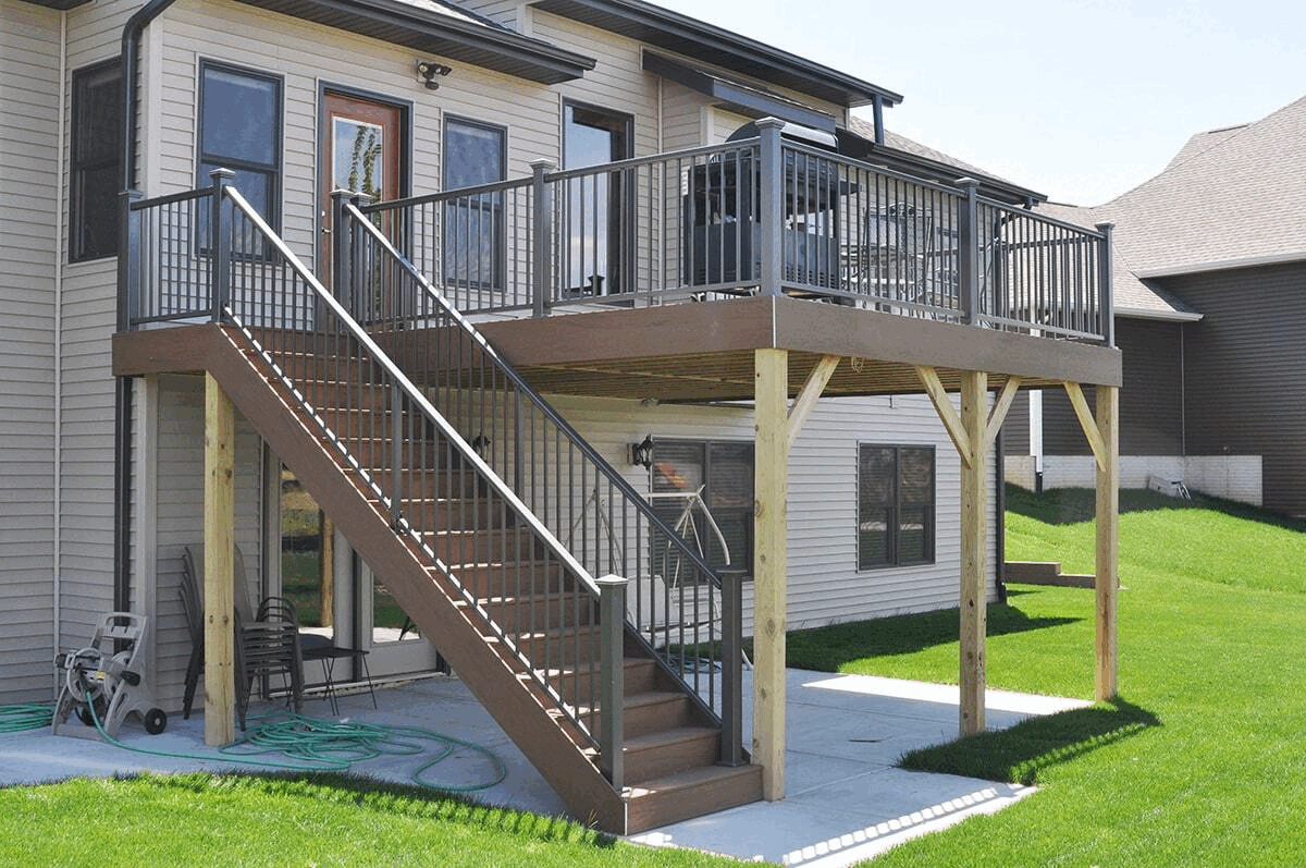 Iron Railings Edmonton Omega Aluminum Railing System Medium