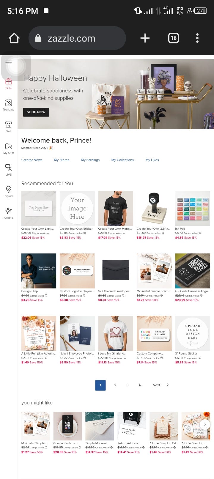 Setting up Zazzle store and making 100s of dollars with your designs