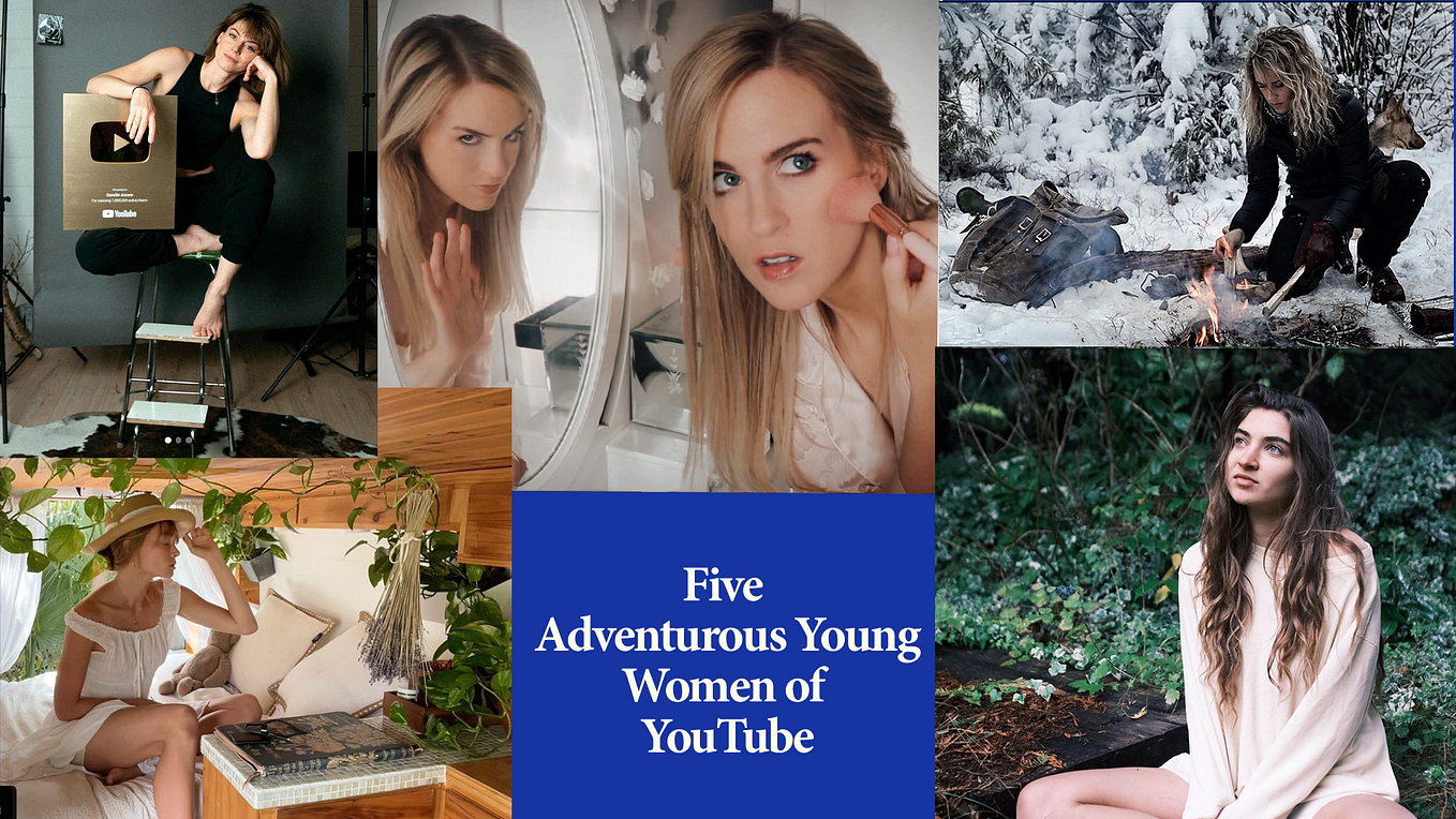 Five incredible YouTubers who are living their best lives and sharing what they learn as they go along. (Photos are from their Instagram accounts.)