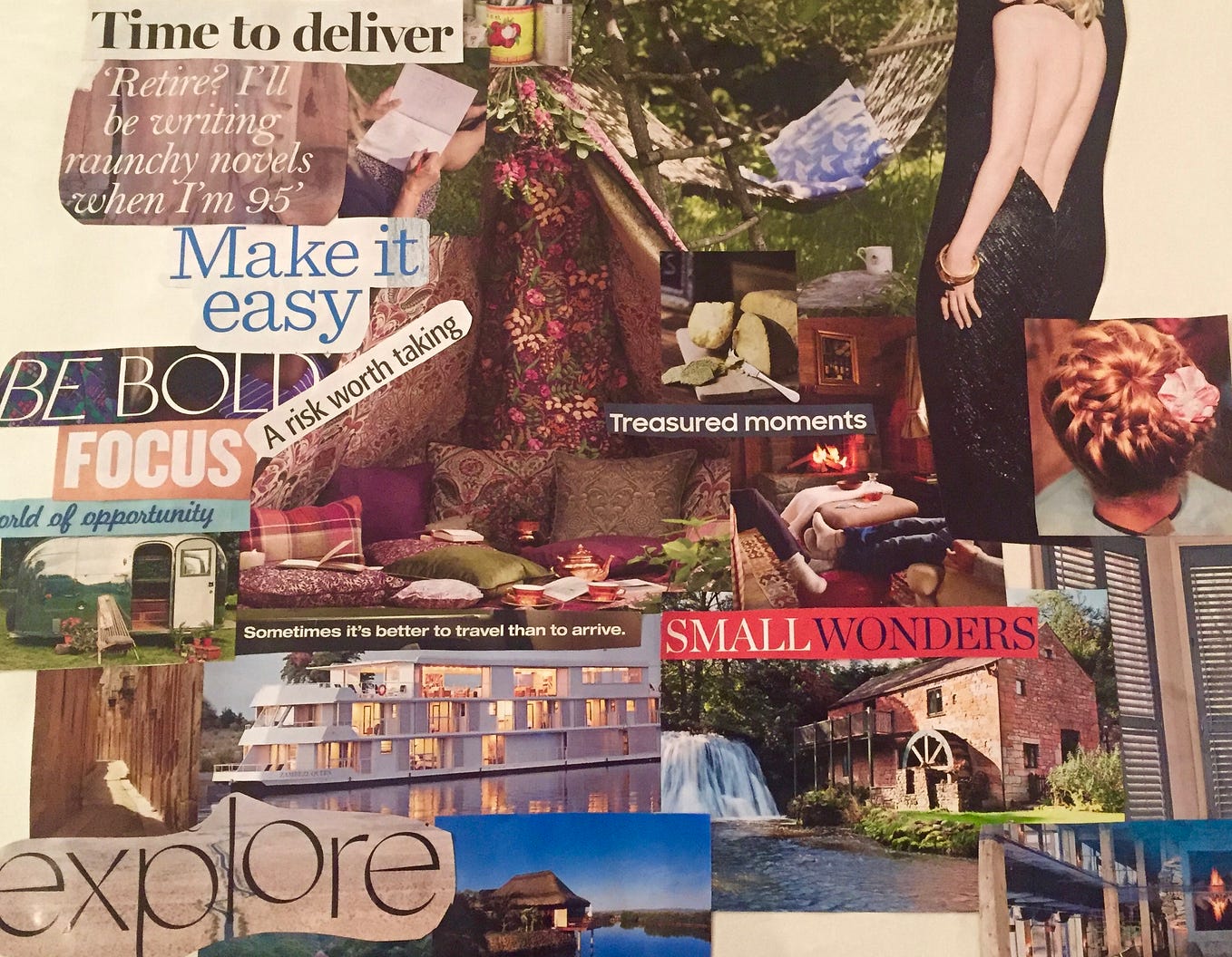 Vision Board Tip #1 — Your vision board should not stress you out!, by  Suzi Butcher