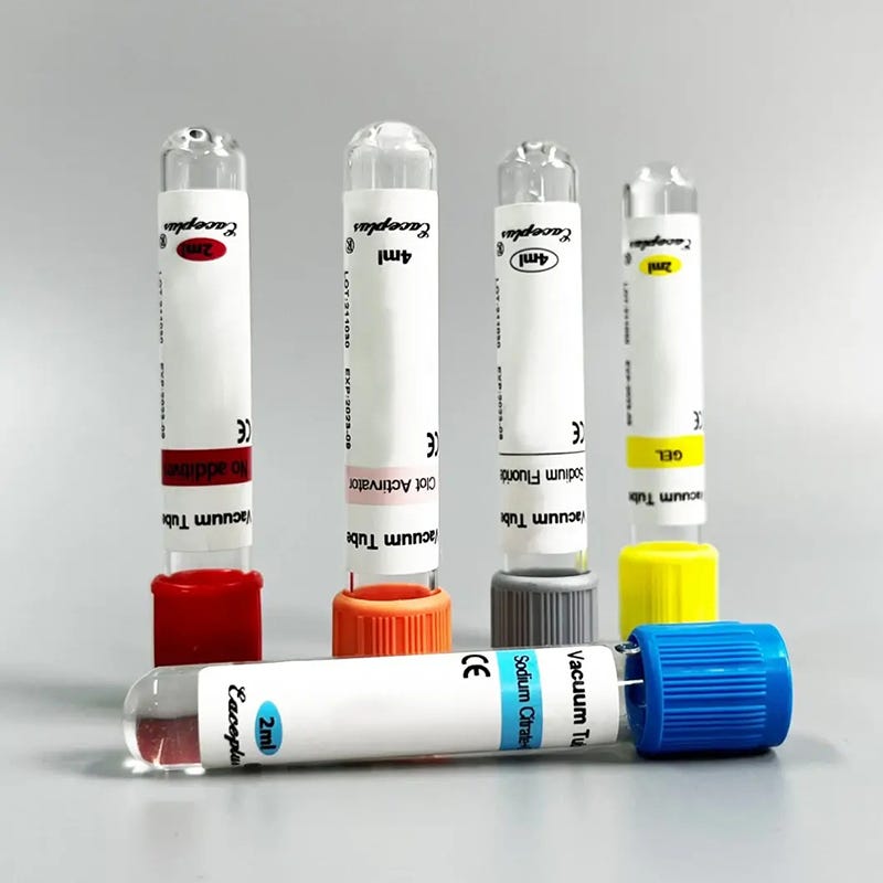 Types of Blood Collection Tubes. Blood collection tubes are specialized ...