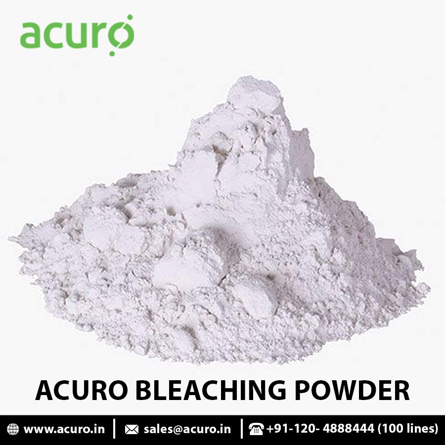 Bleaching Powder. We offer highquality Bleaching Powder… by Acuro