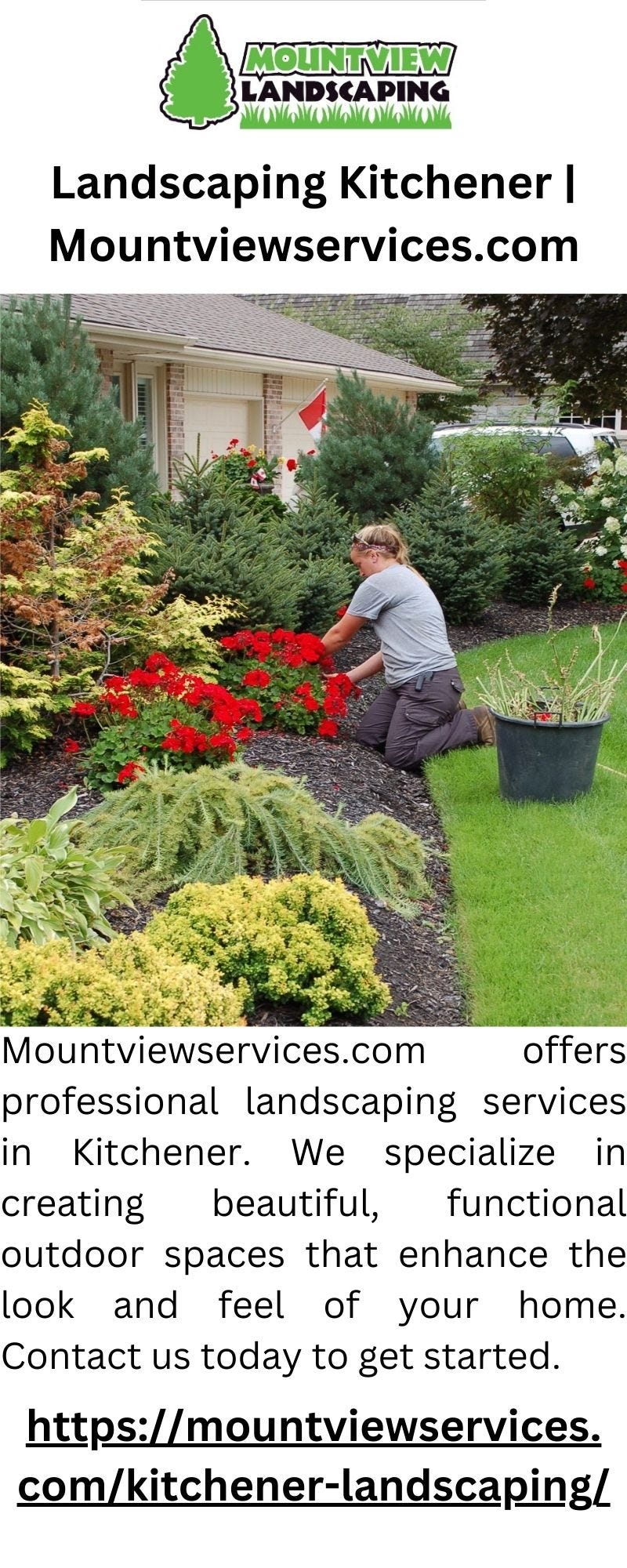Landscaping Kitchener Mountview Landscaping
