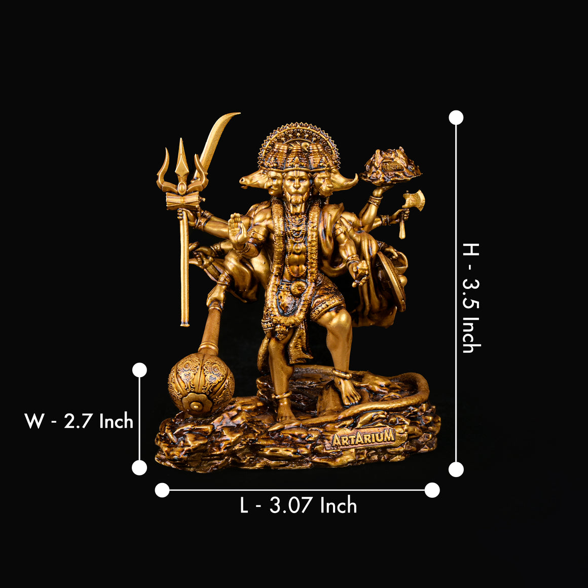 Panchmukhi Hanuman Yantra Significance and Distribution of God Idols