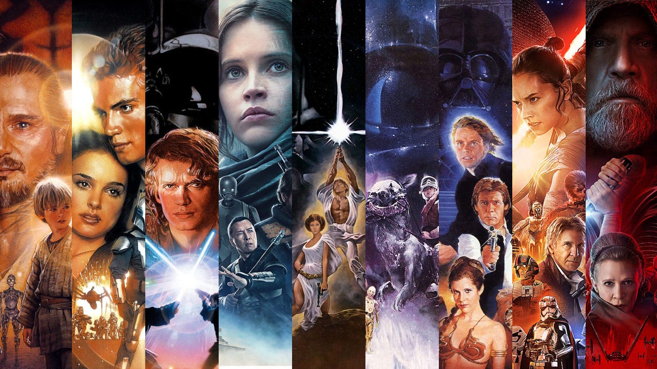 Ranking My Favorite Space Moments from Each 'Star Wars' Movie