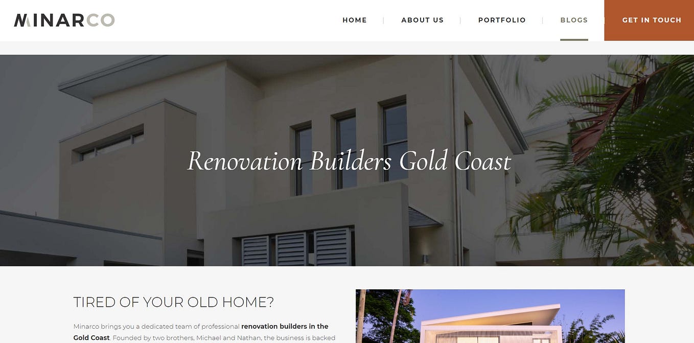 Renovation builders gold coast Minarco Custom Home Builder Medium