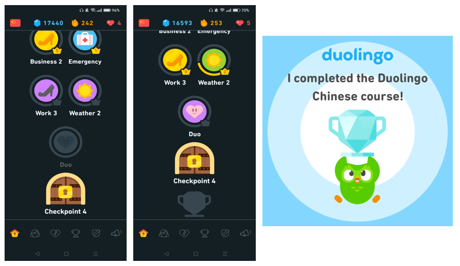 It's time to talk about some Duolingo updates – Post-Millennial Panda