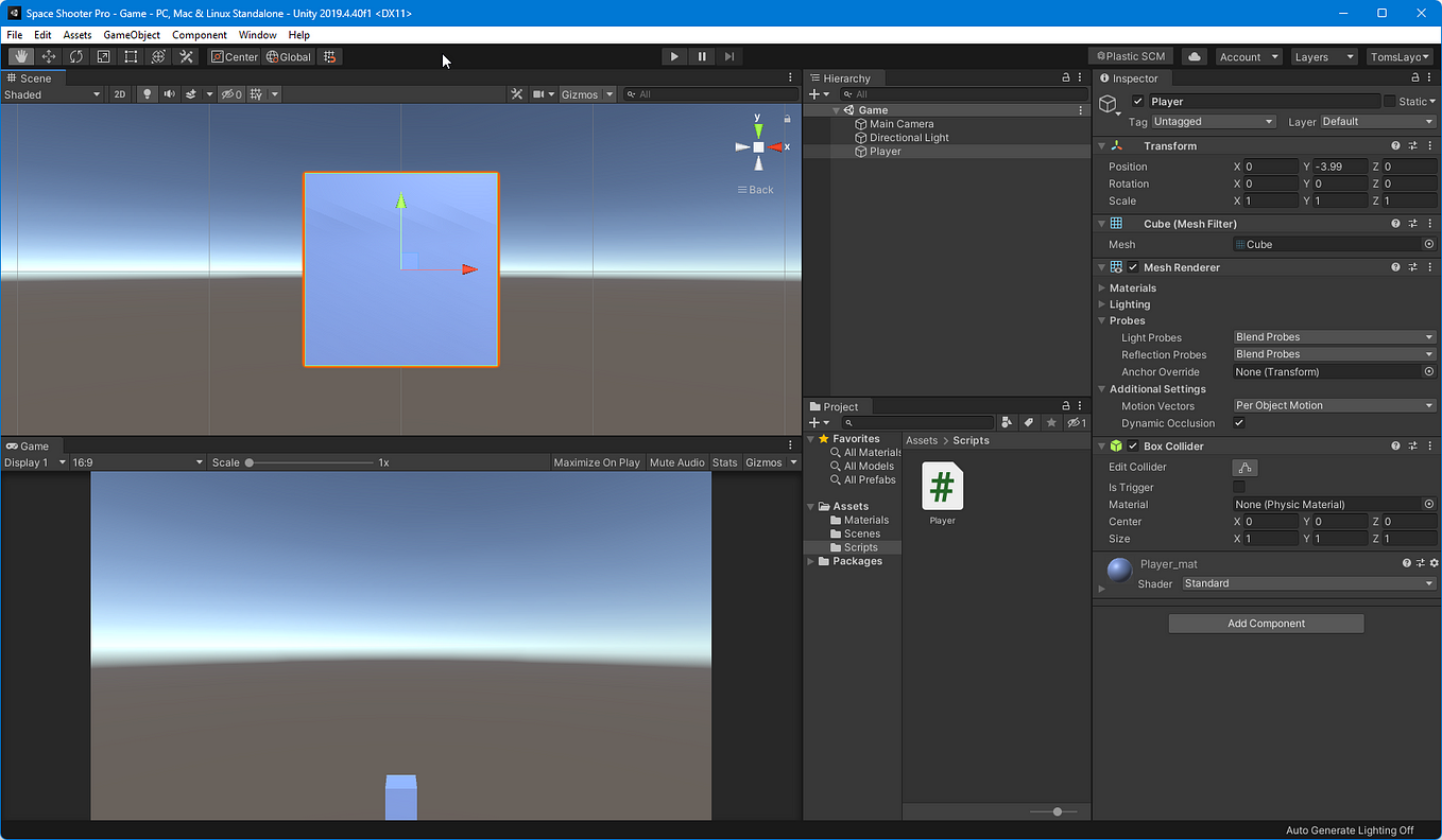 Simple Player Movement in Unity. An easy way to capture player input ...