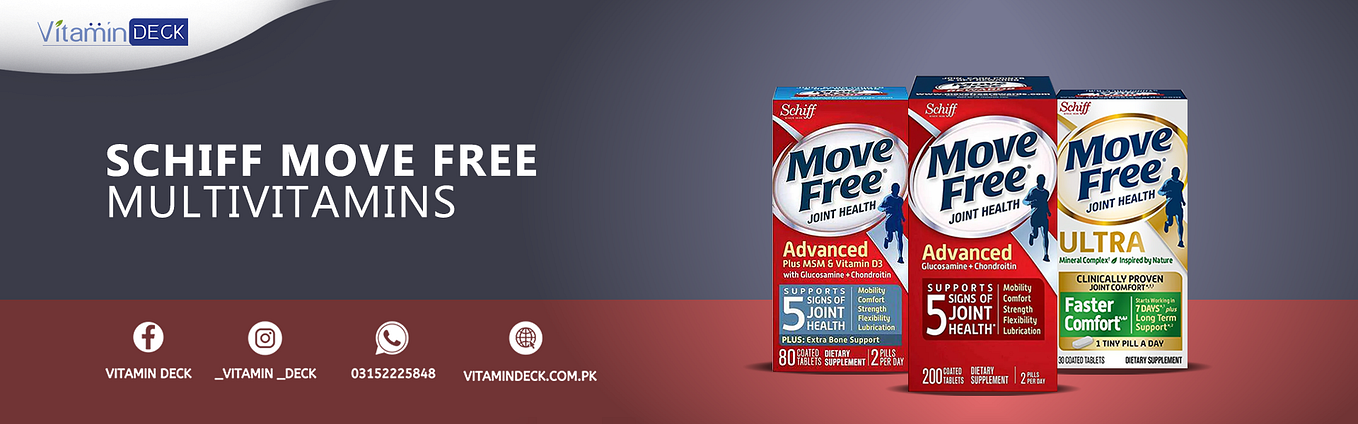 Schiff Move Free Joint Health Advanced (Glucosamine + Chondroitin) - 200  Coated Tablets - Dietary Supplement