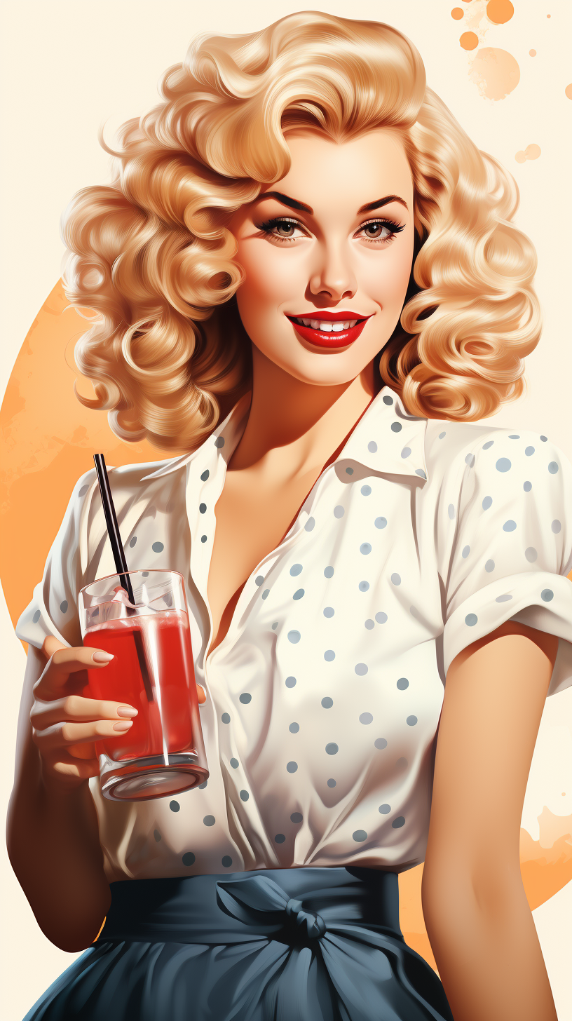 How to Create a Raw Pin-Up Style Illustration with Midjourney