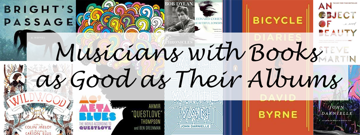 Musicians with Books As Good as Their Albums