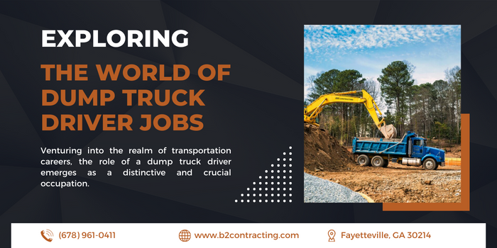 Dump Truck Driver Jobs In Tucson Az Start Your Career as a Dump Truck Driver — Hiring Now | by B2