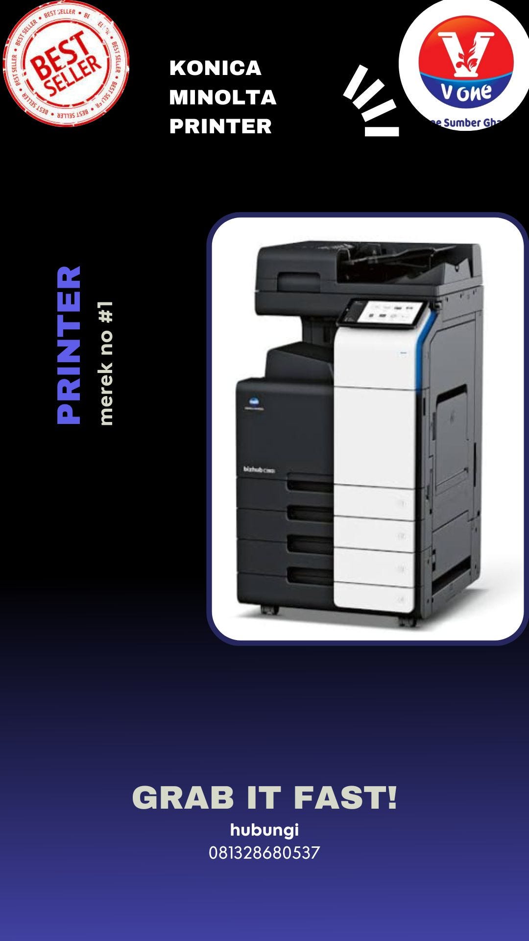 Mesin Fotocopy Import Printer Konica Minolta Printer Semarang Timur