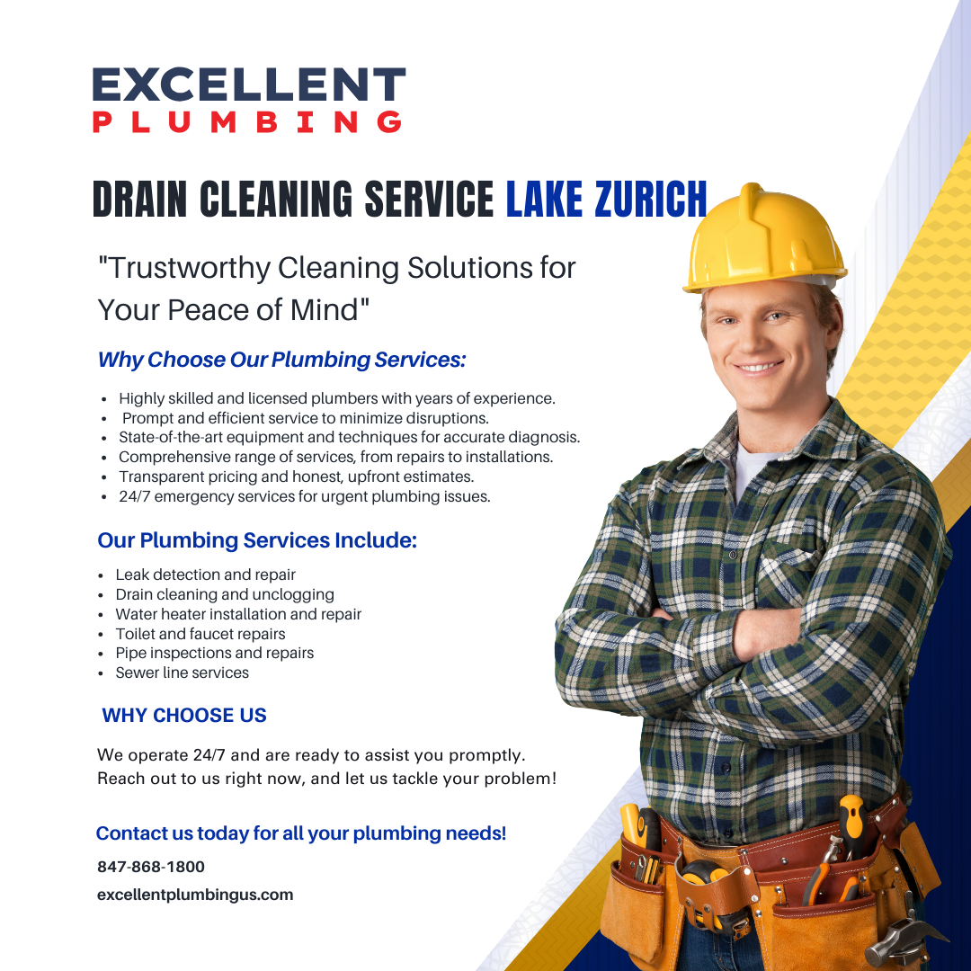 Professional Plumber near Lake Zurich Delivering Guaranteed Solutions