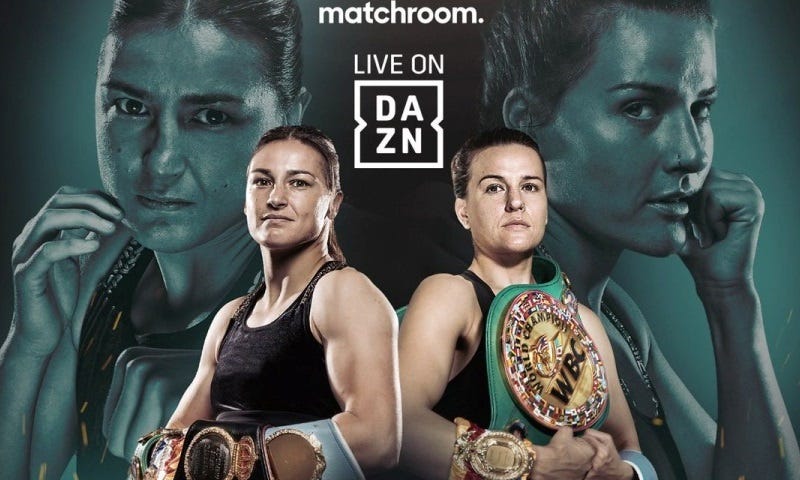 Cameron vs. Taylor 2 live. Chantelle Cameron vs Katie Taylor 2… | by