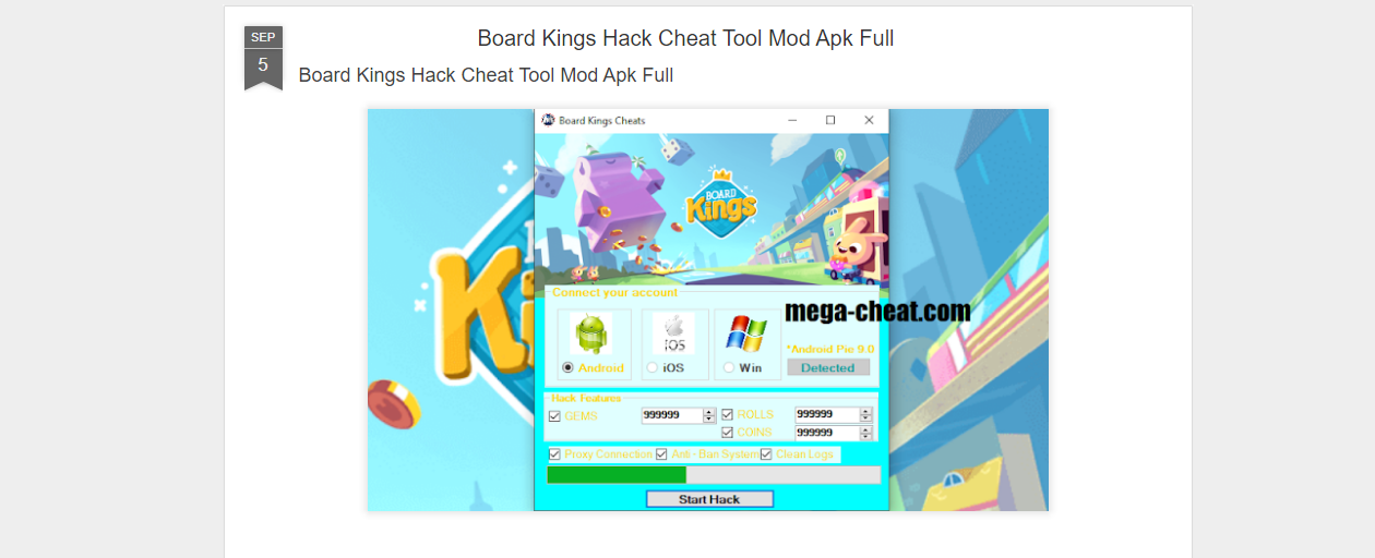 cheats board kings hacks how to hack by Chauss Medium