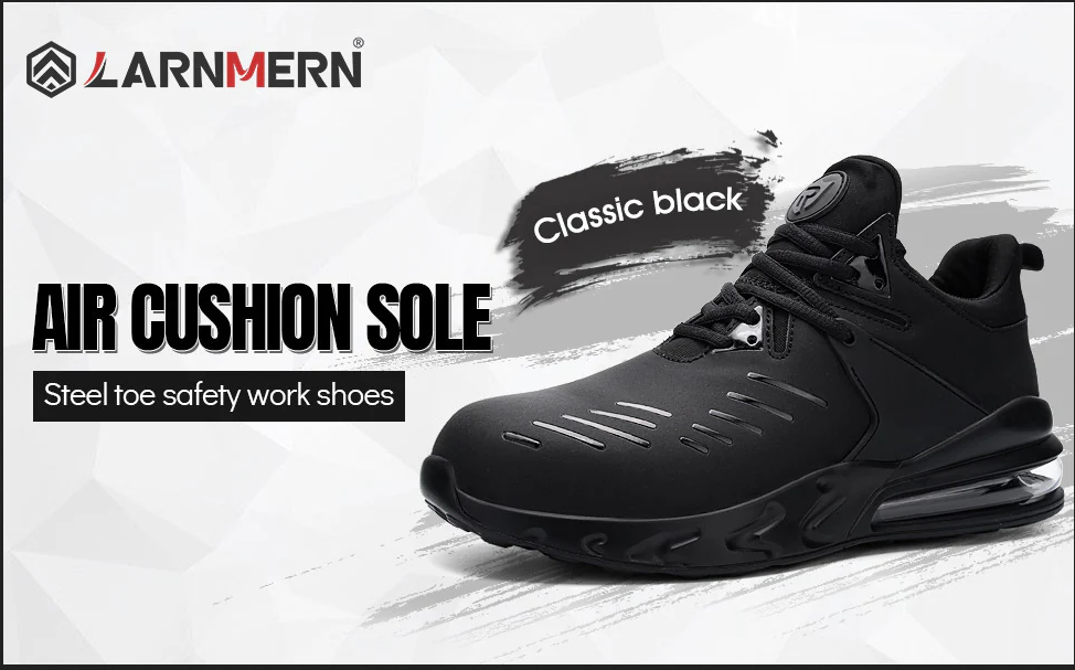 LARNMERN Safety Trainers For Women, L91153 S1P SRC Ultra Lightweight