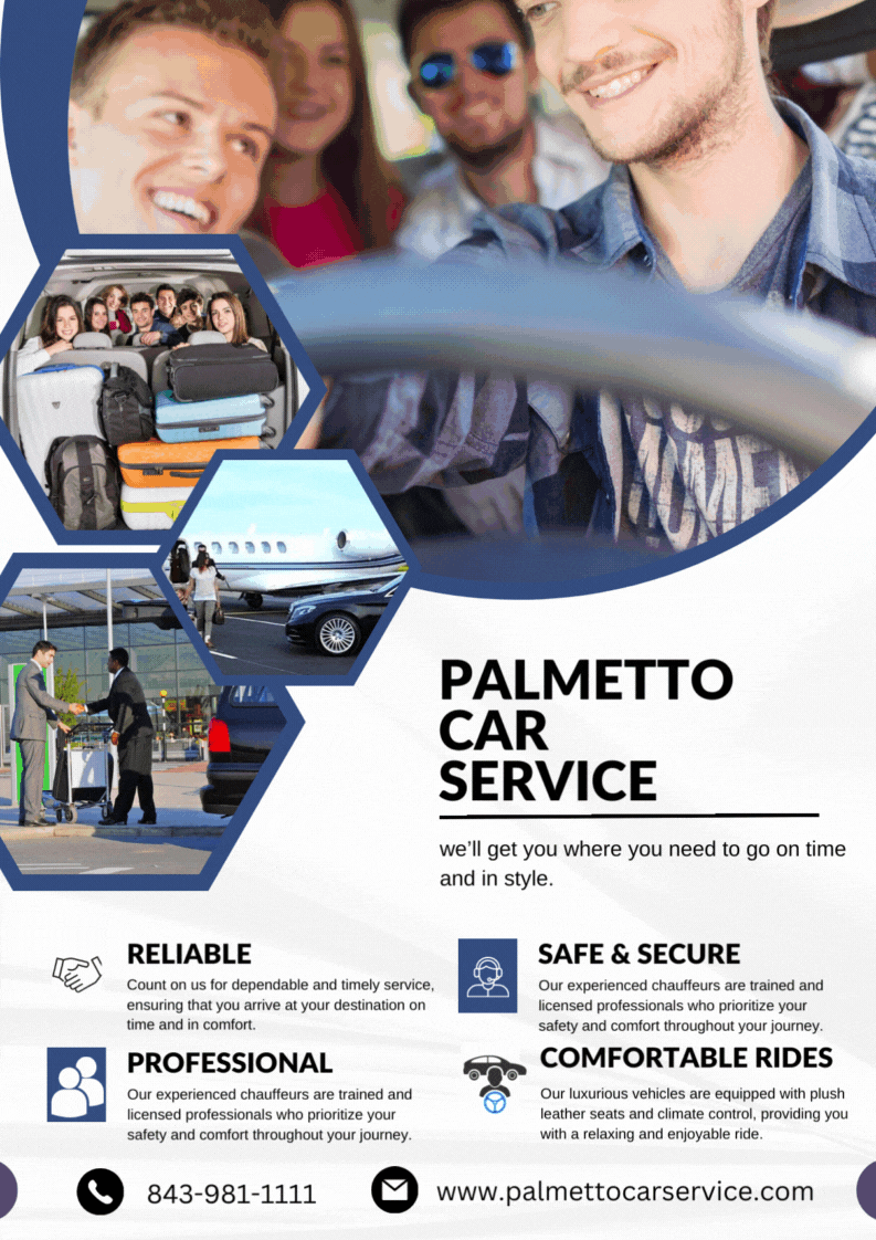 Chauffeur Services in Port Royal Palmetto Car Service Palmetto Car