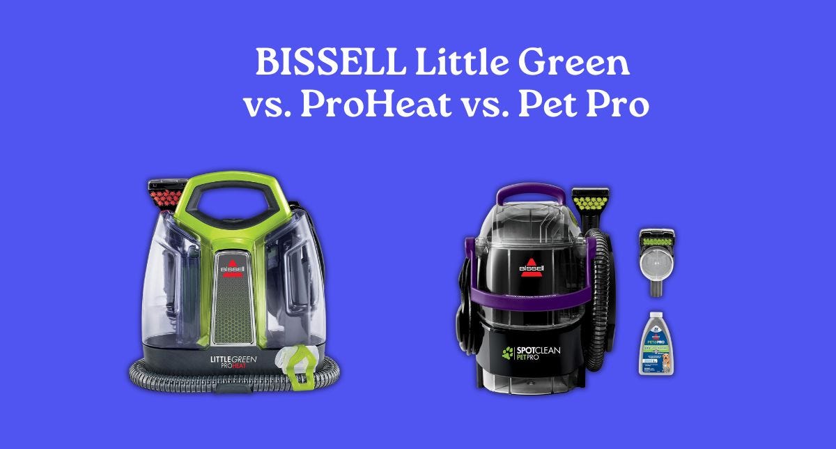 Bissell Little Green Vs Proheat