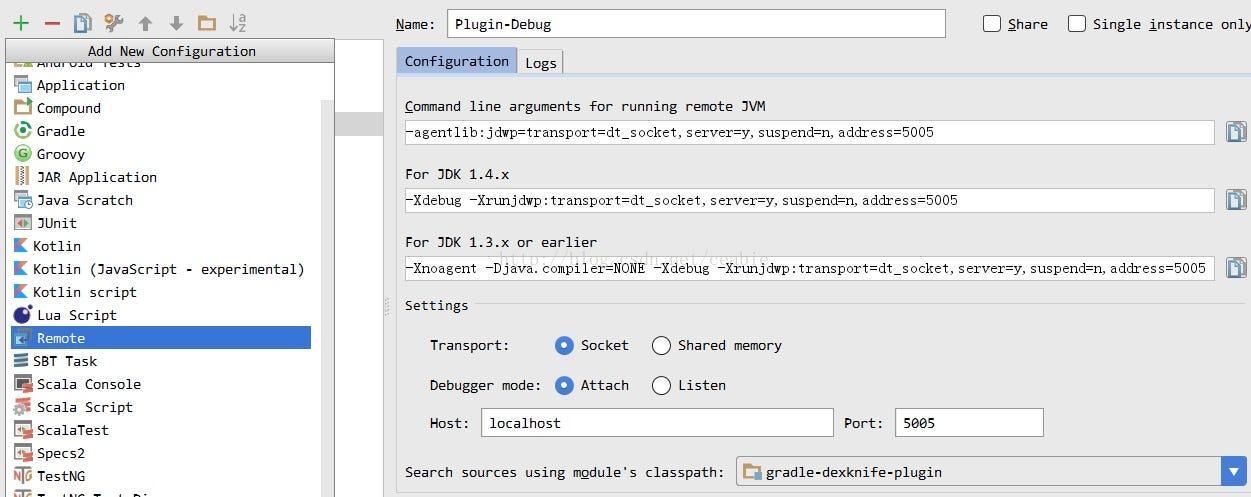 Intellij / Android Studio 调试 Gradle Plugin | by 王卿 | Medium