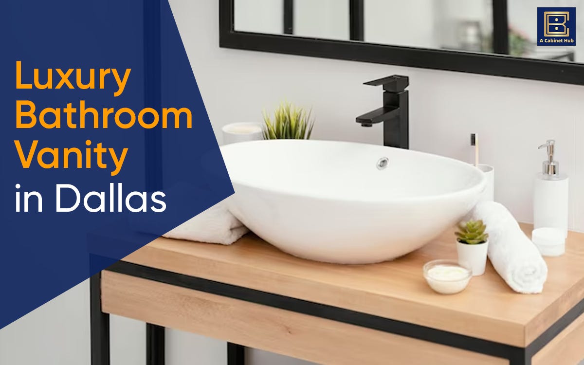 Luxury Bathroom Vanity in Dallas A Hub. A Hub Medium