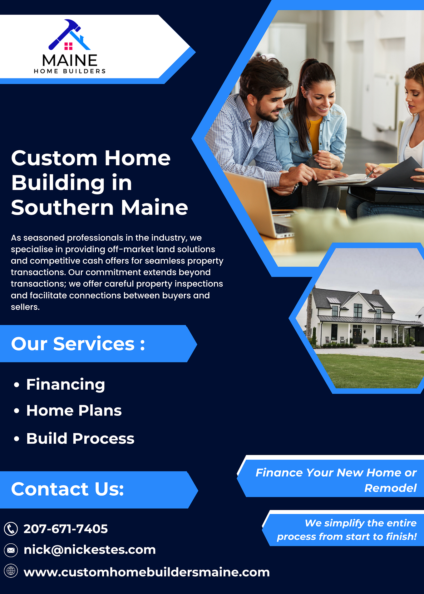 Home Builders Portland Maine — Maine Home Builders Maine Home