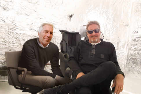 How the connection between Epstein and John Mcafee's deaths is linked