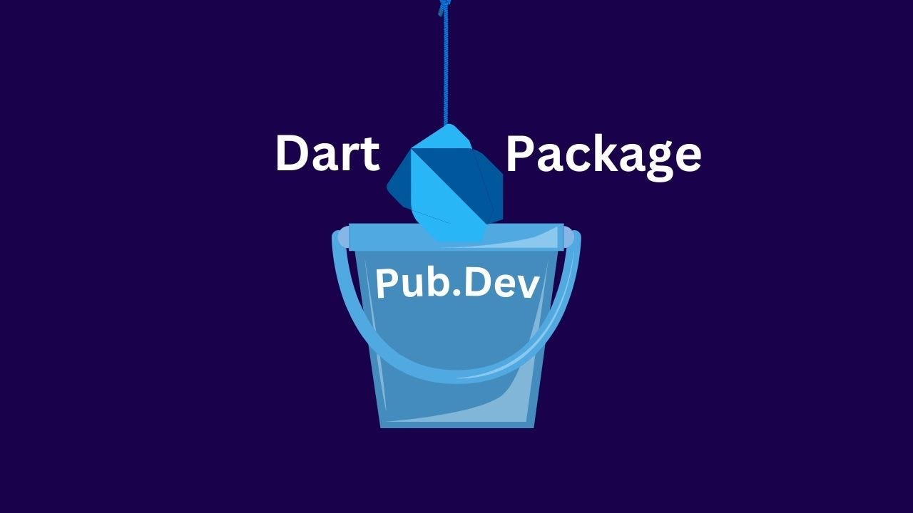 How To Publish Your Dart Package on Pub or Custom Package Repository. | by  Mohana S | Level Up Coding