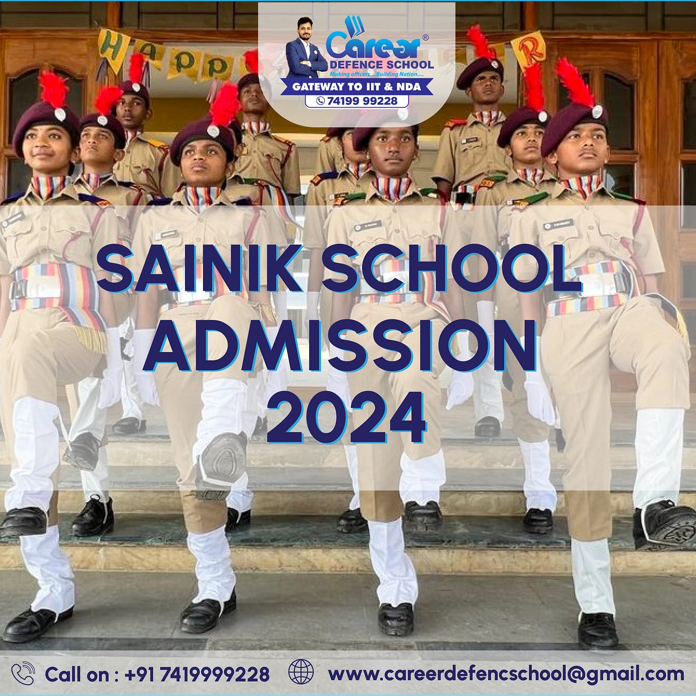 Sainik School Form 2024 - Career Defense School - Medium