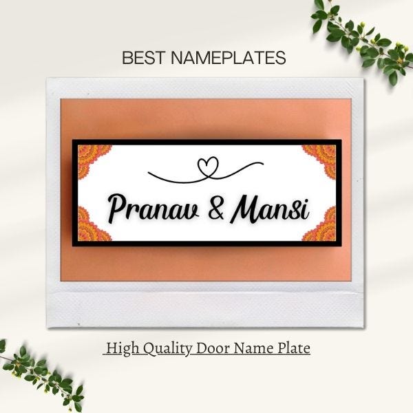 Custom Name Plate Maker Create the Name Plate you Want Urbanite Custom Name Plate Maker Create the Name Plate you Want Urbanite