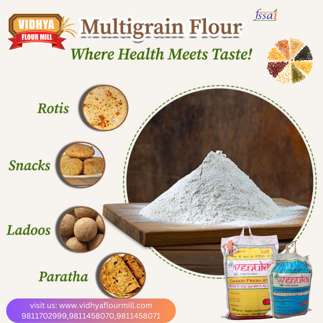 Hindi and English names of millets in India, by Vidhya Flour Mill