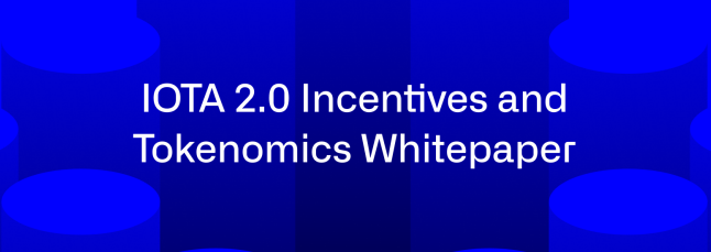 IOTA 2.0 Incentives and Tokenomics Whitepaper: A Summary
