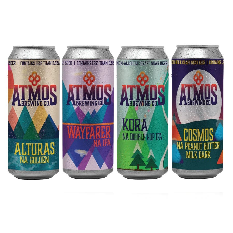 Pros of NonAlcoholic BarrelAged Beer by Atmos Brewing Co Medium