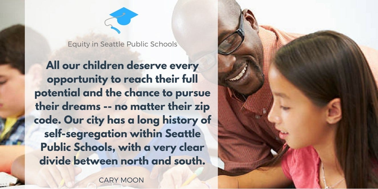 Cary Moon’s Four Part Plan To Increase Equity In Education